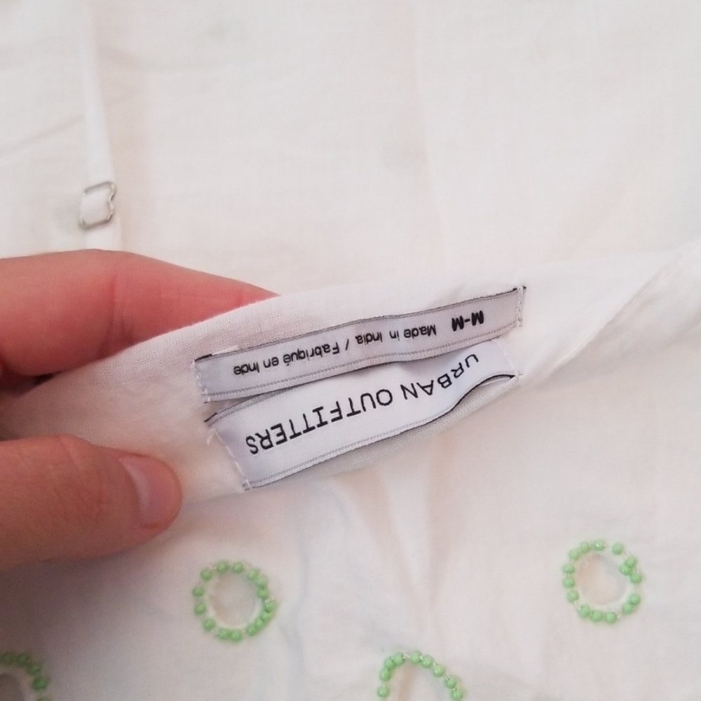 NWT Urban Outfitters Beaded Blouse - Picture 3 of 3